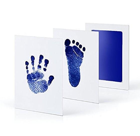 Baby Handprint and Footprint Kit Baby Handprint and Footprint Kit Baby Bubble Store Blue 